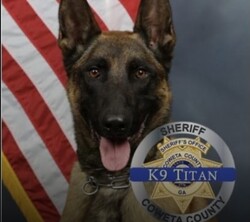 K-9 Killed in Shootout